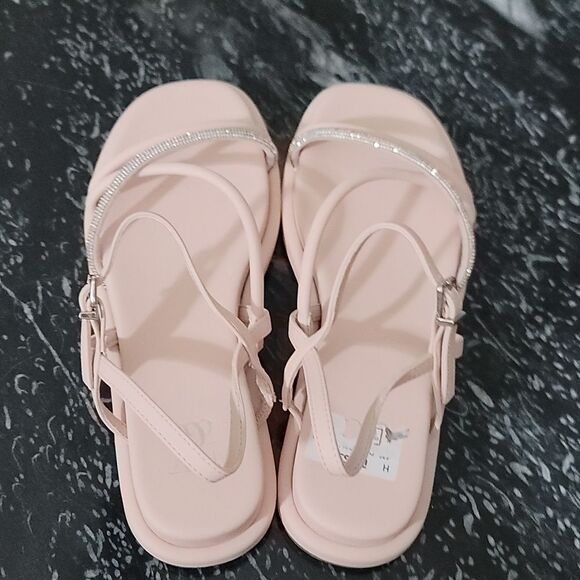 BRAND NEW NEW YORK & COMPANY CRISS-CROSS JEWEL STRAP WOMEN"S SANDAL - Picture 5 of 15